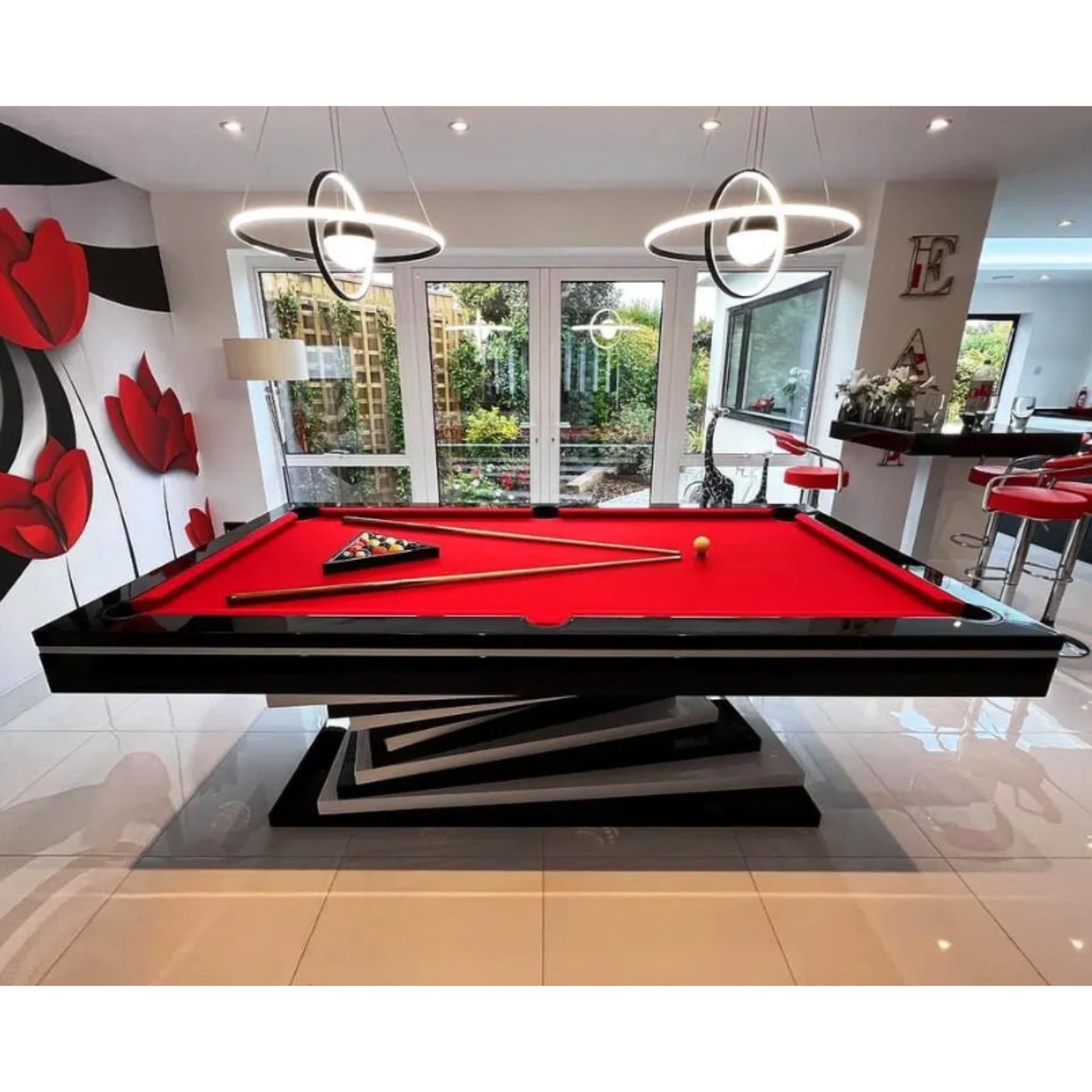 Aurelius NovaEdge 8-Foot Modern Pool Table — product view 3
