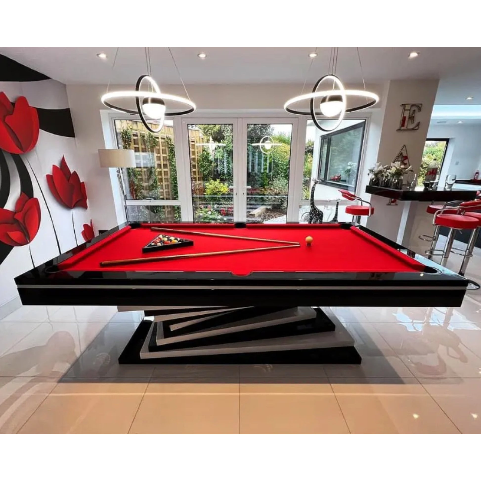 Aurelius NovaEdge 8-Foot Modern Pool Table — product view 3