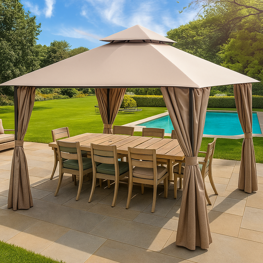 AuroraShade Marquis 12x12 Premium Canopy Gazebo — product view 2