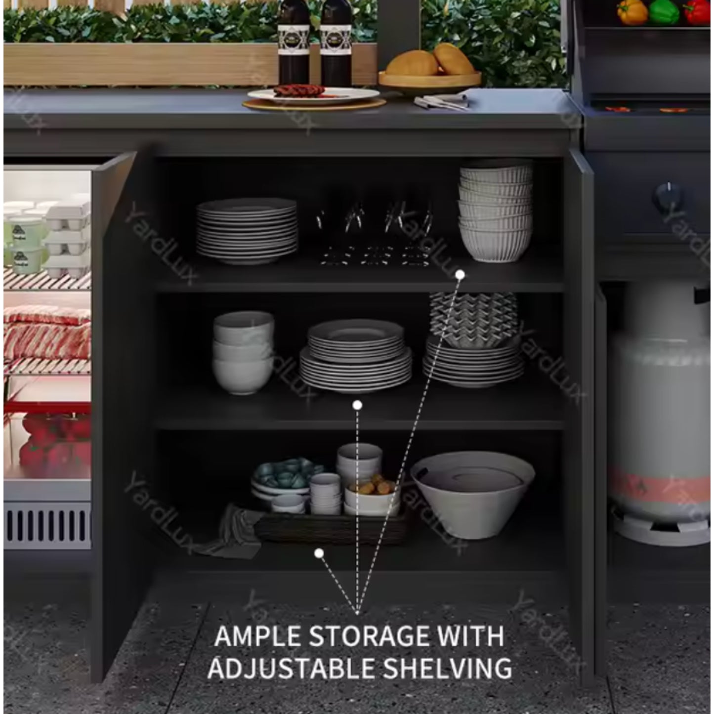 Forgestone Luxegrill Outdoor Kitchen Station — product view 5