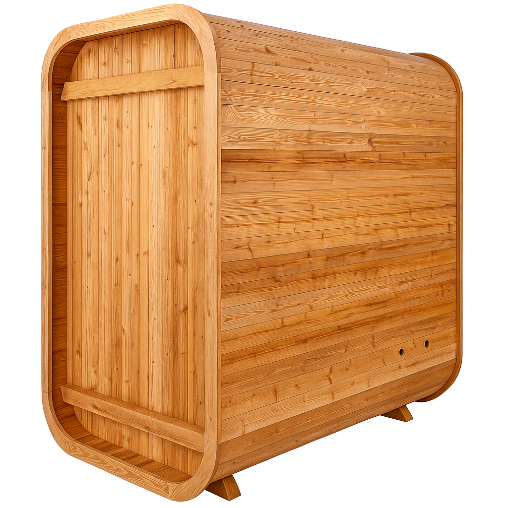 NordicHaven Arc 2-Person Dry Heat Sauna — product view 2