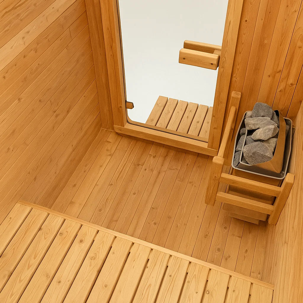 NordicHaven Arc 2-Person Dry Heat Sauna — product view 4